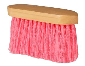 Szczotka z długim, twardym włosiem rosa
