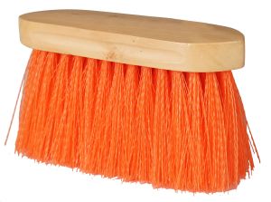 Szczotka z długim, twardym włosiem orange
