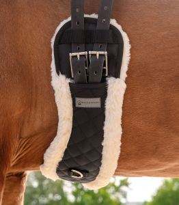 Popręg anatomiczny Moon Dressage 