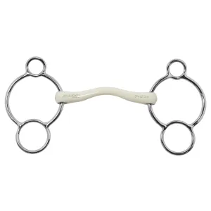 Wędzidło 1312 Fine Line Flex 3-Ring Bit