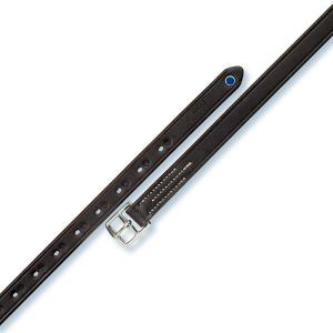 Puśliska skórzane 1 1/8" havana XL- 160cm