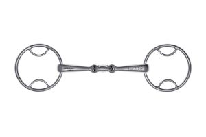 Wędzidło Stubben 2481 2x łamane EZ Control 4 w 1